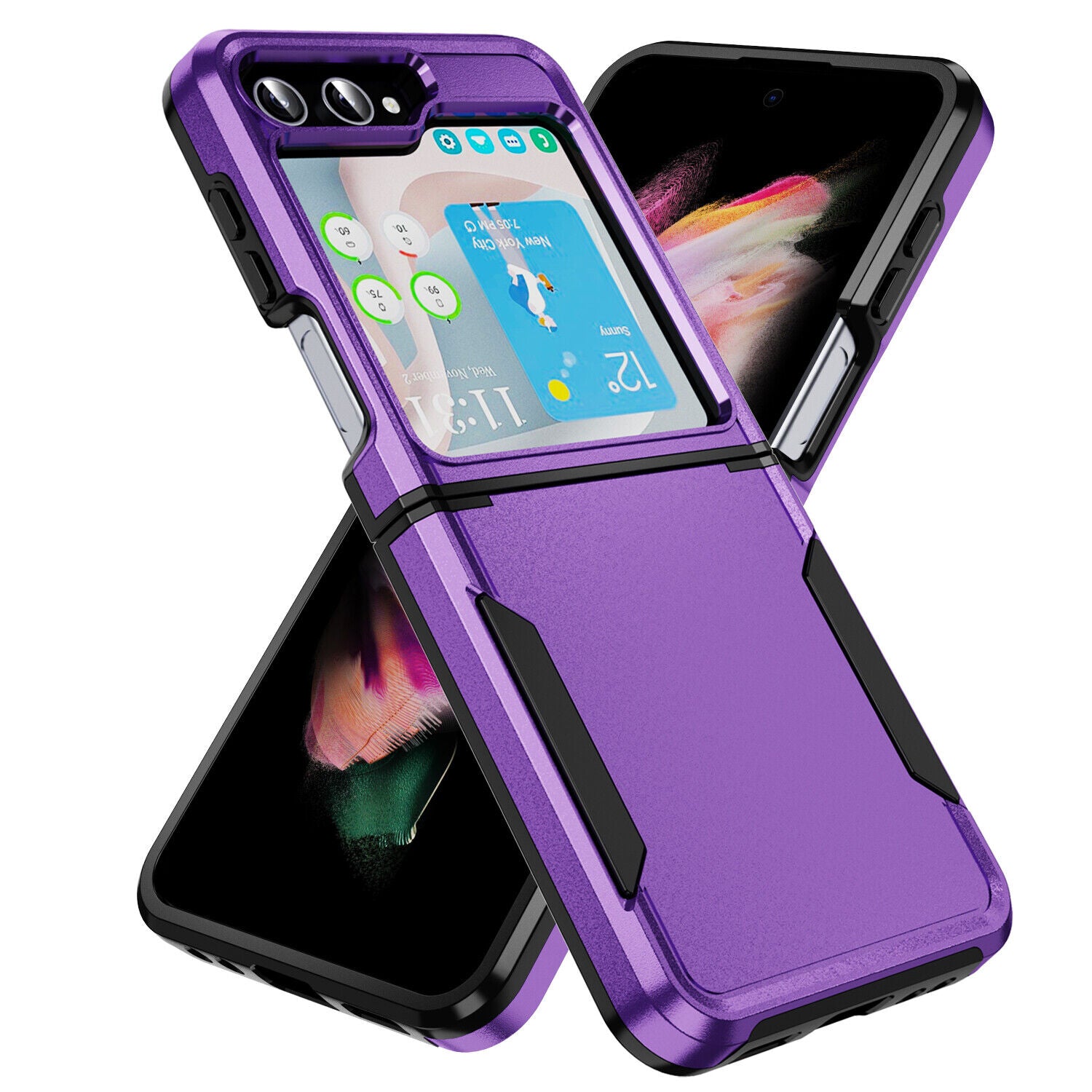 Coque hybride fine pour Samsung Galaxy Z Flip 6 5G Coque hybride fine pour Samsung Galaxy Z Flip 6 5G